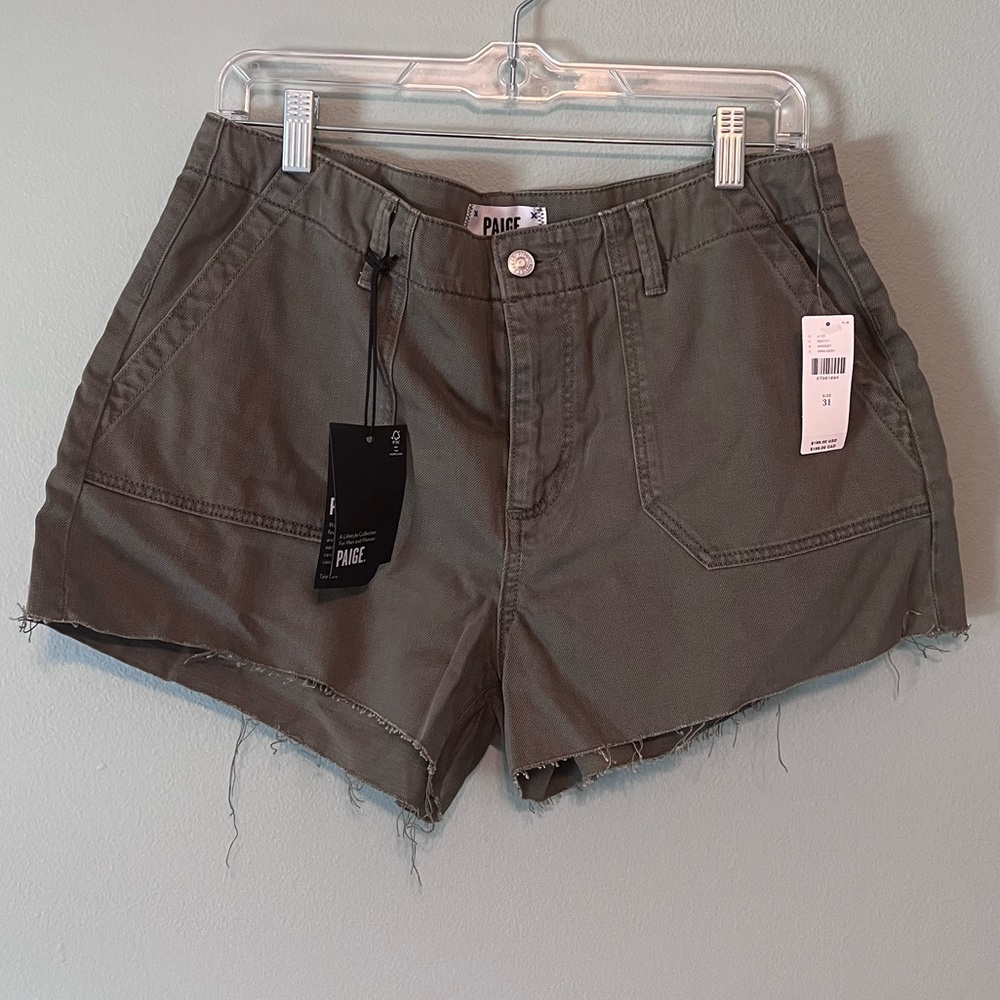 Green Paige shorts